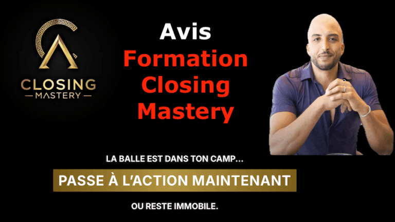 Lire la suite à propos de l’article Formation Closing Mastery : avis 2025