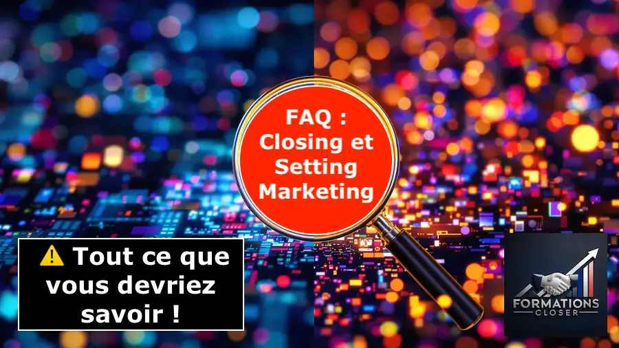 setting marketing FAQ closing